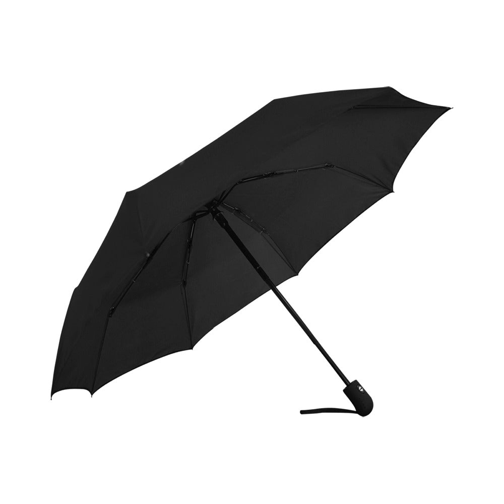Black Anti-UV Automatic Umbrella With Black Logo Anti-UV Automatic Umbrella(Outside Printing)(Model U09)