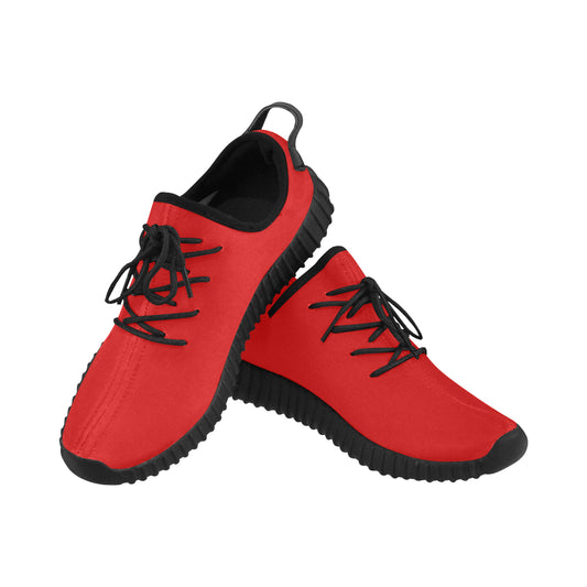 black logo Grus Men's Breathable Woven Running Shoes (Model 022)