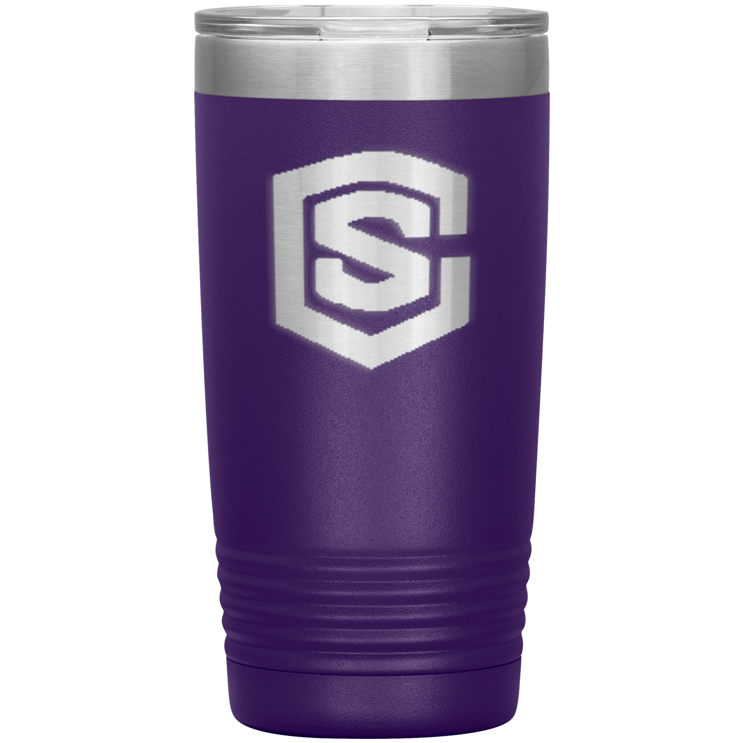 20oz Vacuum Tumbler Silver Logo