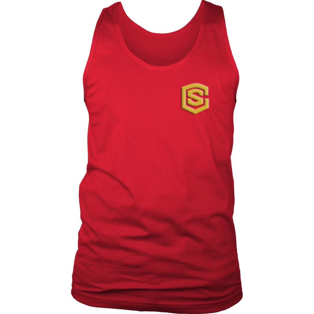 District Mens Tank WITH GOLD LOGO