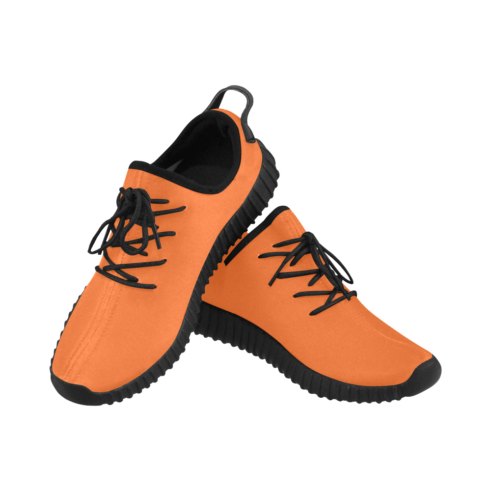 red logo Grus Men's Breathable Woven Running Shoes (Model 022)