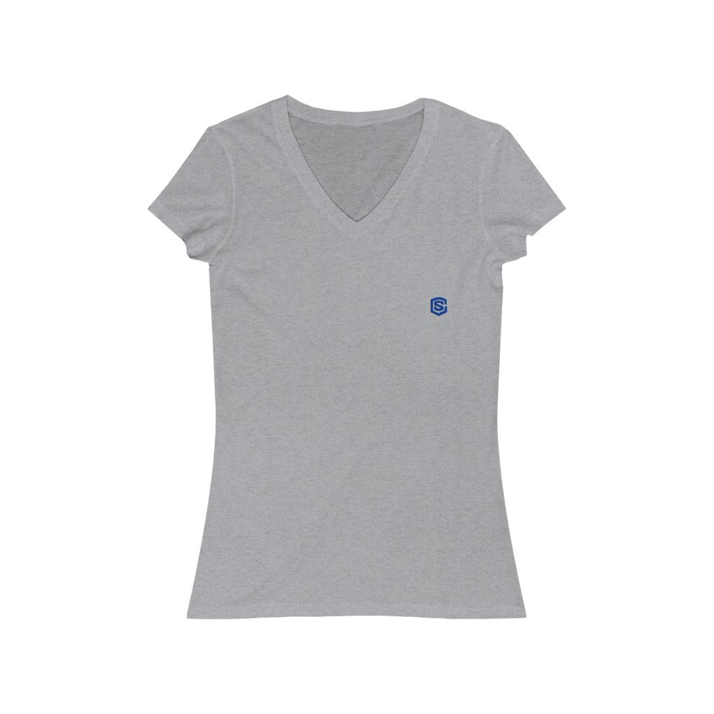 Women's Jersey Short Sleeve V-Neck Tee