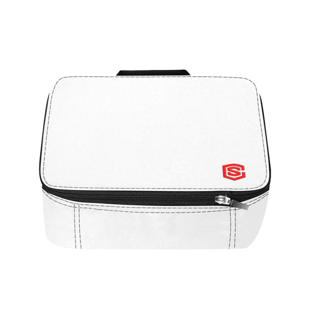 LIGHT GRAY PROTABLE STORAGE BAG red logo Portable Storage Bag (Model 1690)