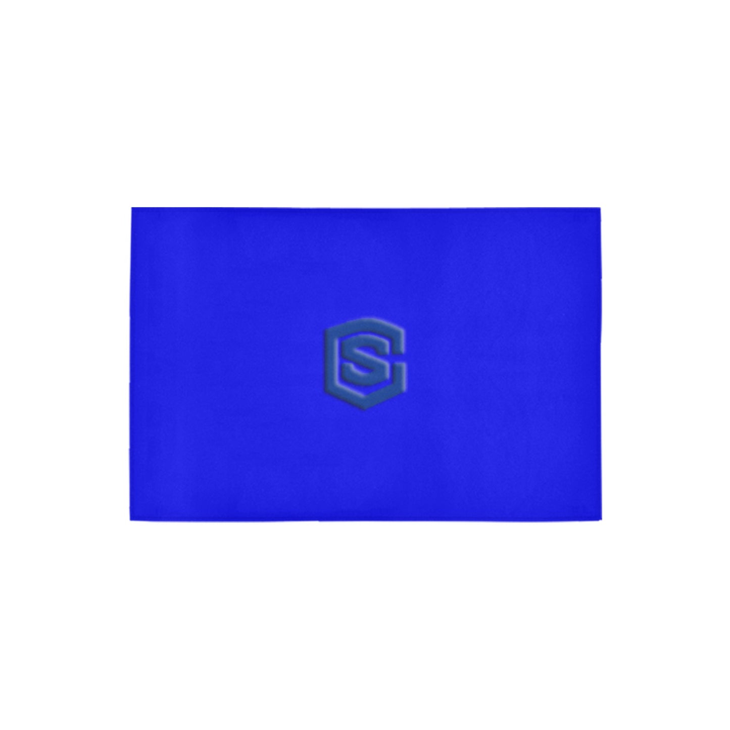 Blue Doormat 24" x 16" (Sponge Material) with Blue Logo Doormat 24" x 16" (Sponge Material)