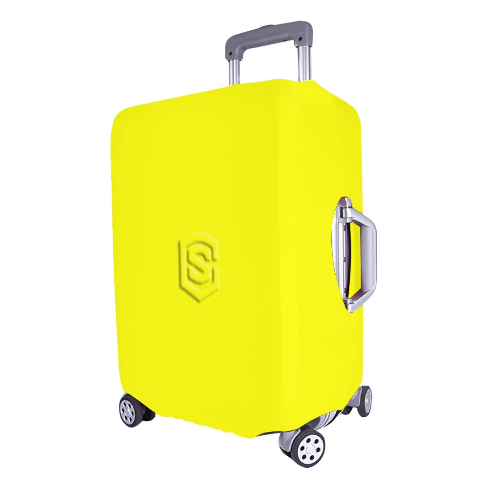 YELLOW LUGGAGE COVER WITH YELLOW LOGO Luggage Cover (Large Size) (26"-28")