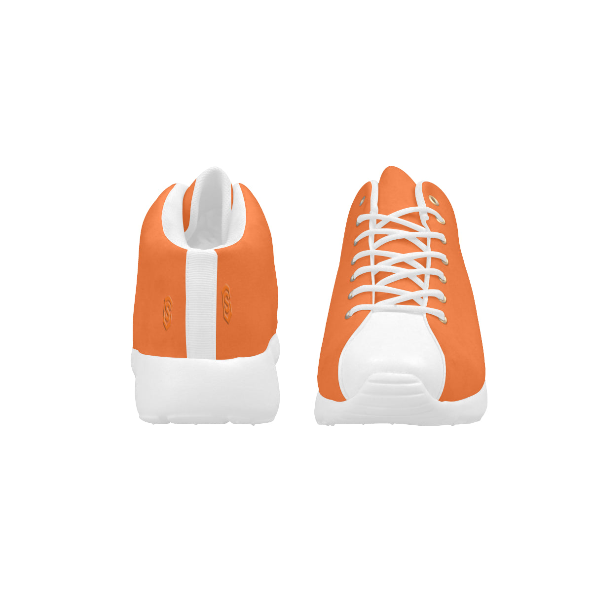 orange logo Men's Basketball Training Shoes (Model 47502)