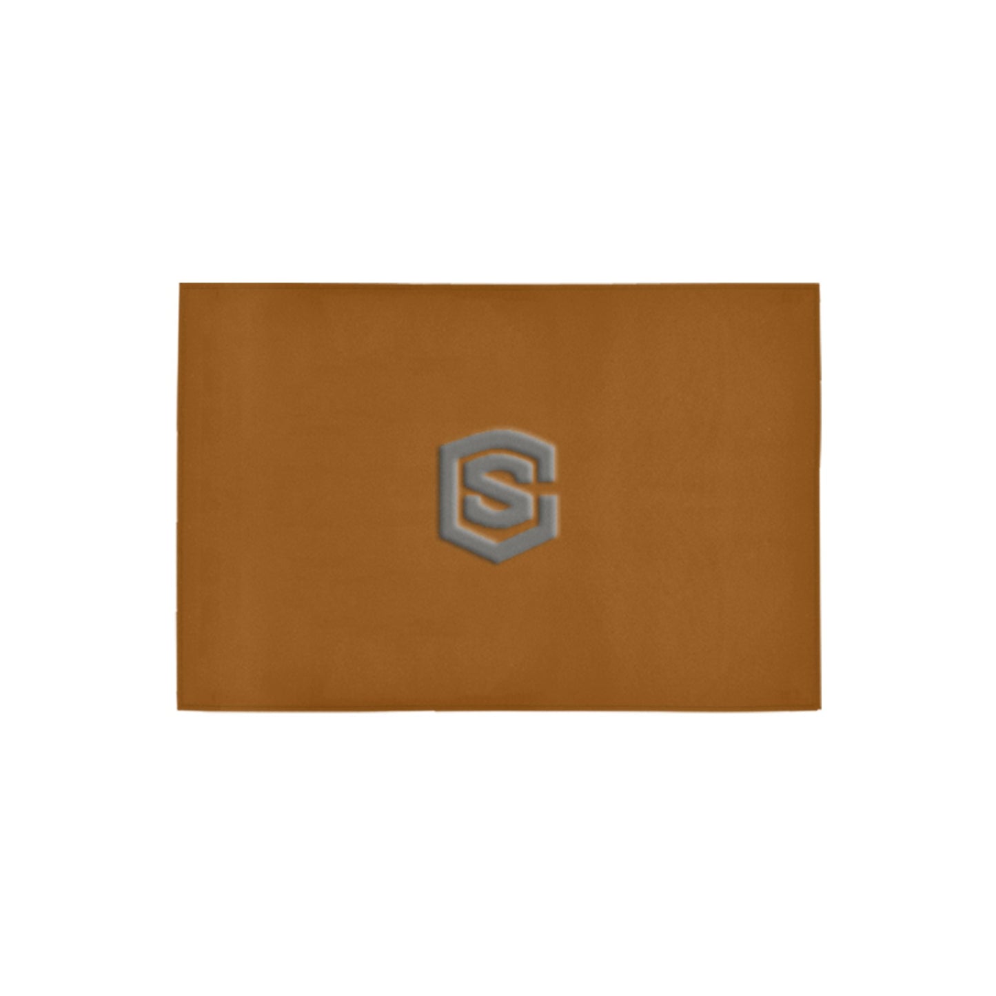 Brown Doormat 24" x 16" (Sponge Material) with Gray Logo Doormat 24" x 16" (Sponge Material)