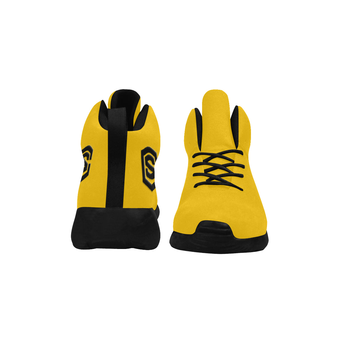 black logo Men's Chukka Training Shoes (Model 57502)