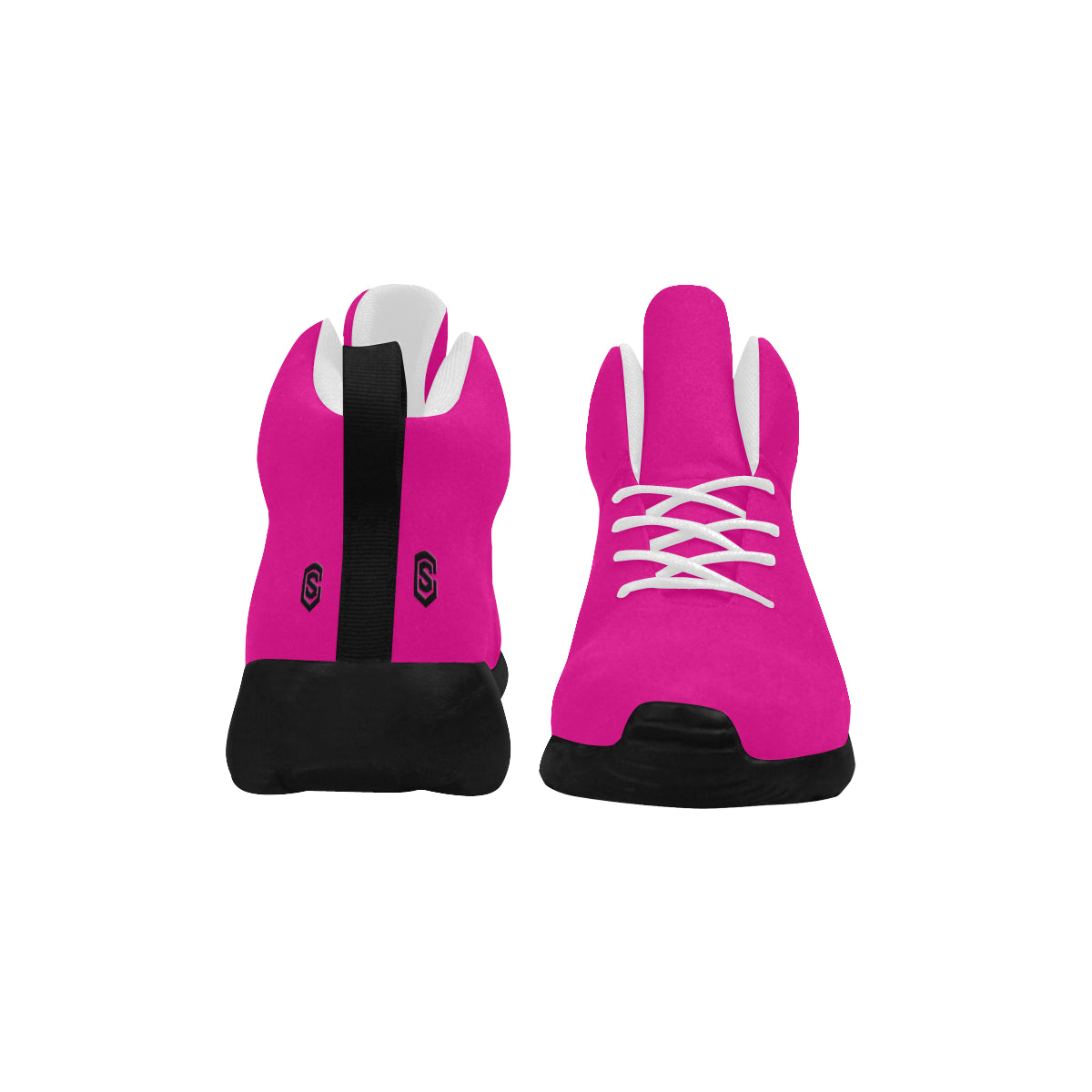 black logo Women's Chukka Training Shoes (Model 57502)