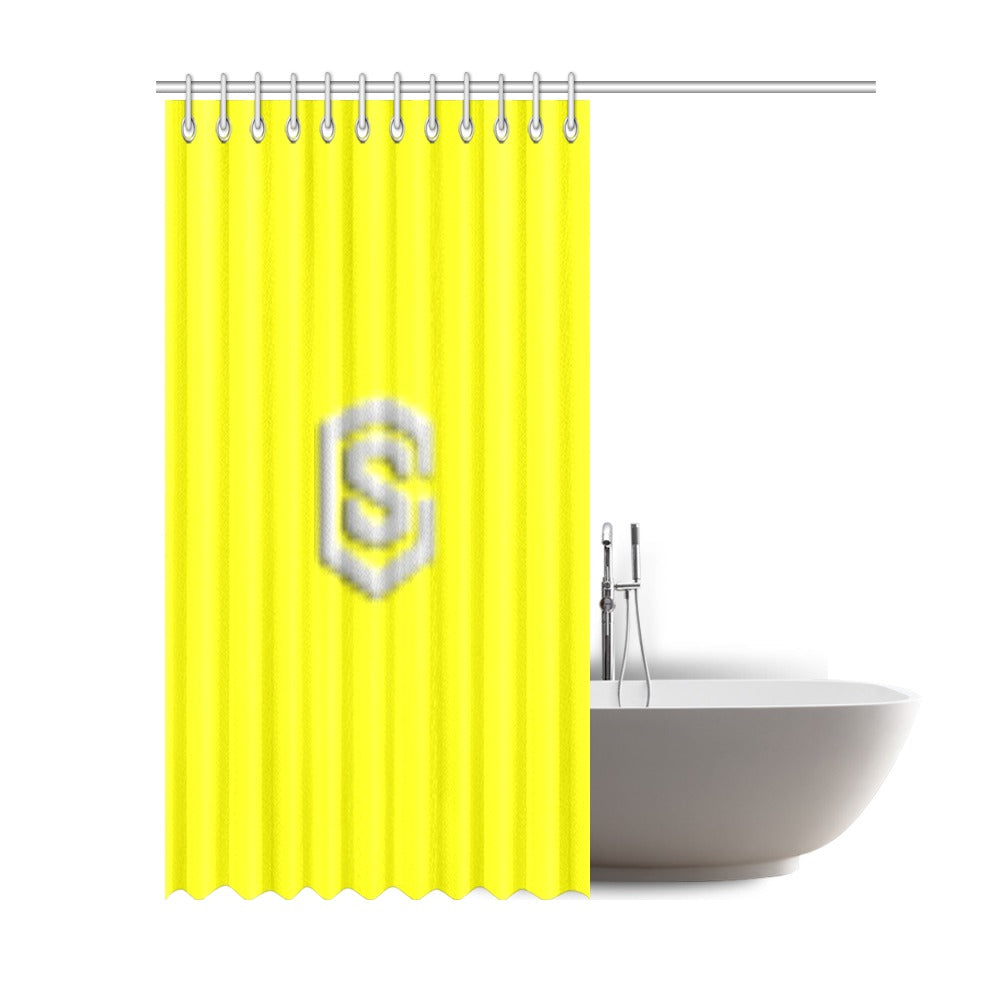 Yellow Shower Curtain 69 Shower Curtain 69"x84"