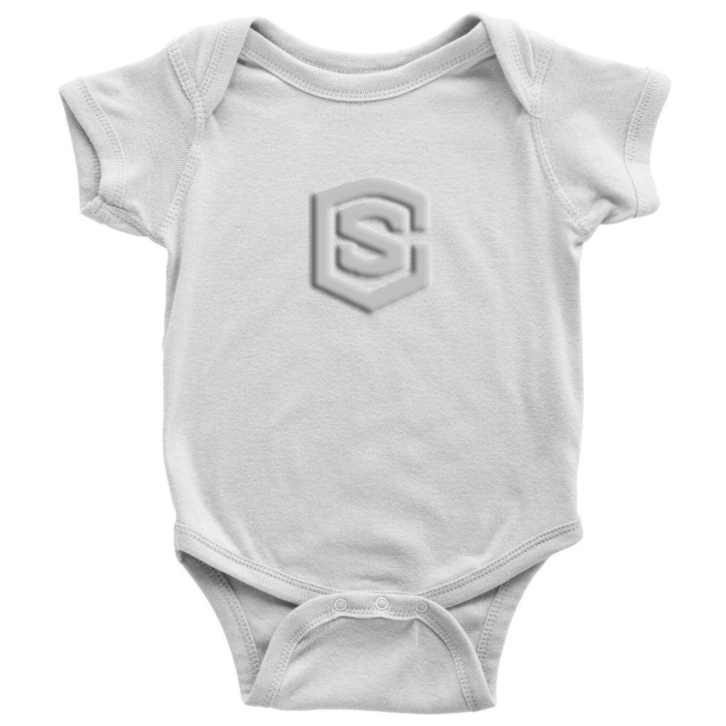 Baby Bodysuit WITH SILIVER LOGO