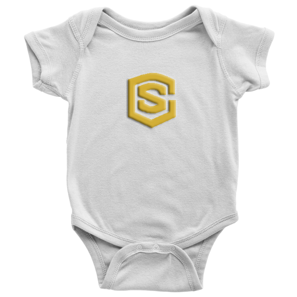 Baby Bodysuit WITH GOLD LOGO