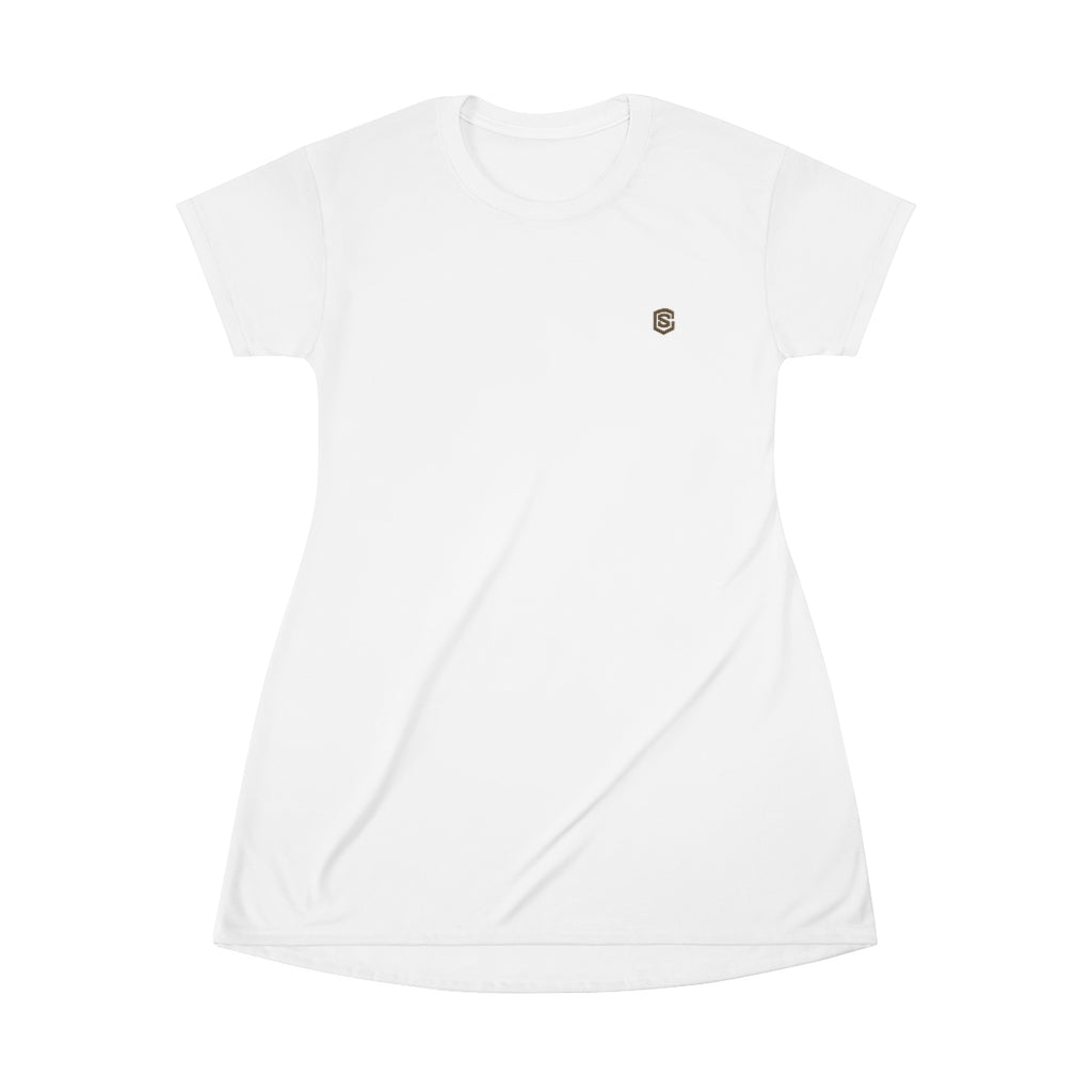 All Over Print T-Shirt Dress
