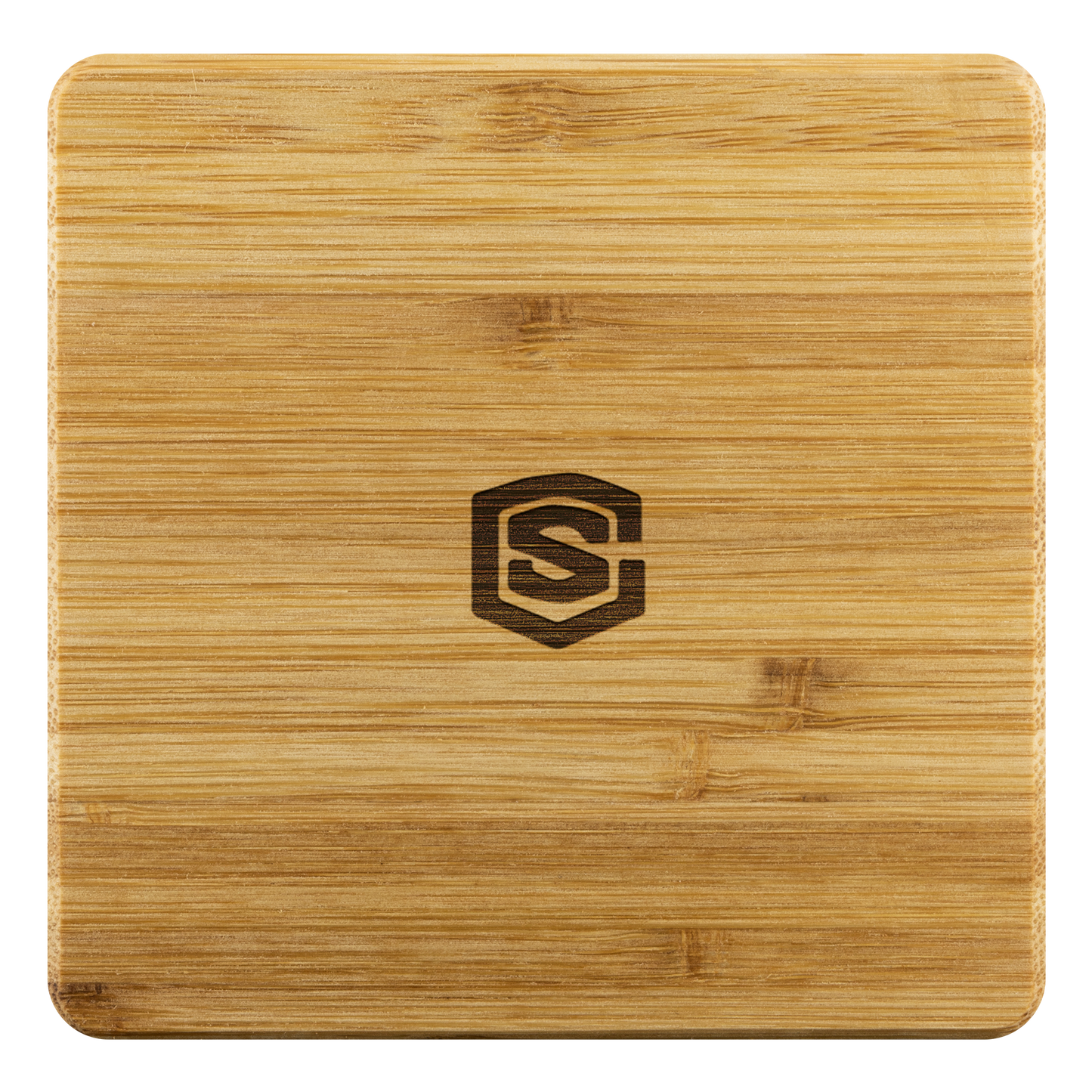 Bamboo Coaster WITH GOLD LOGO