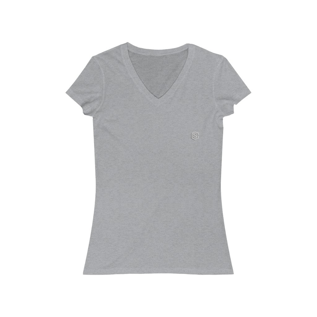 Women's Jersey Short Sleeve V-Neck Tee