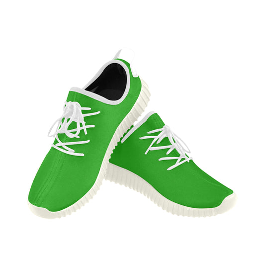 black logo Grus Women's Breathable Woven Running Shoes (Model 022)