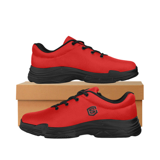 black logo Lyra Men's Running Shoes (Model 058)