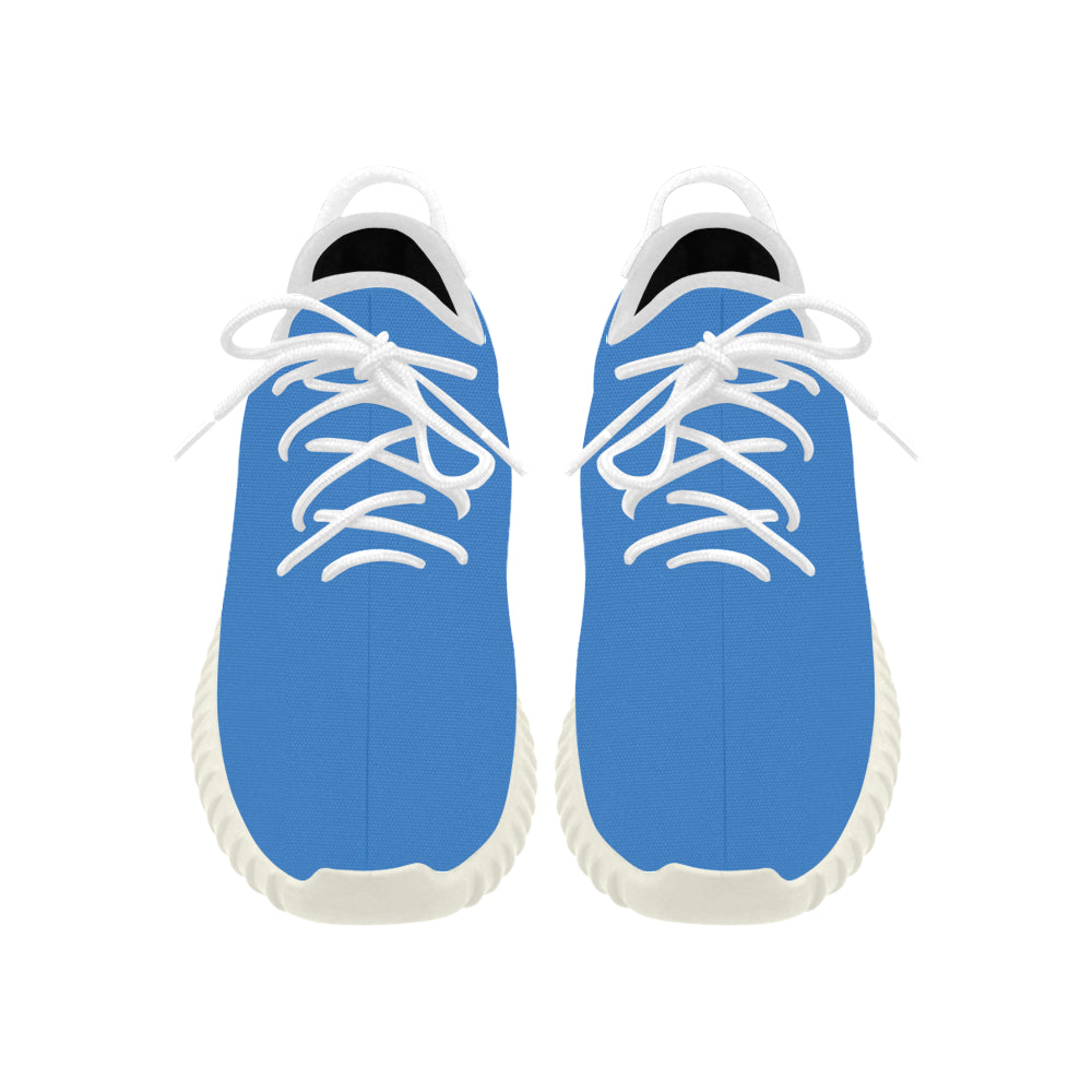 blue logo Grus Women's Breathable Woven Running Shoes (Model 022)