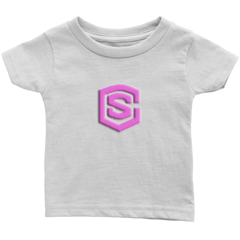 Infant T-Shirt WITH PINK LOGO