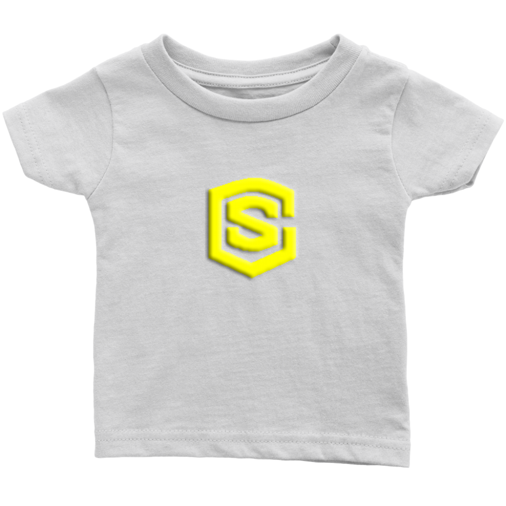 Infant T-Shirt WITH YELLOW LOGO