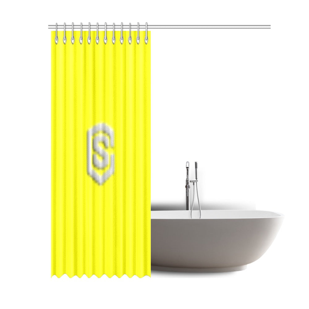 Yellow Shower Curtain 69 Shower Curtain 69"x84"
