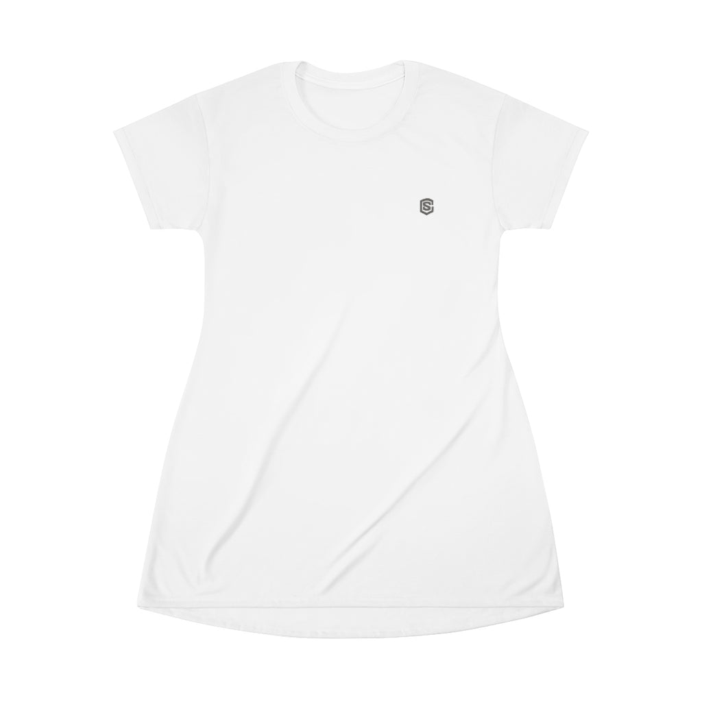 All Over Print T-Shirt Dress