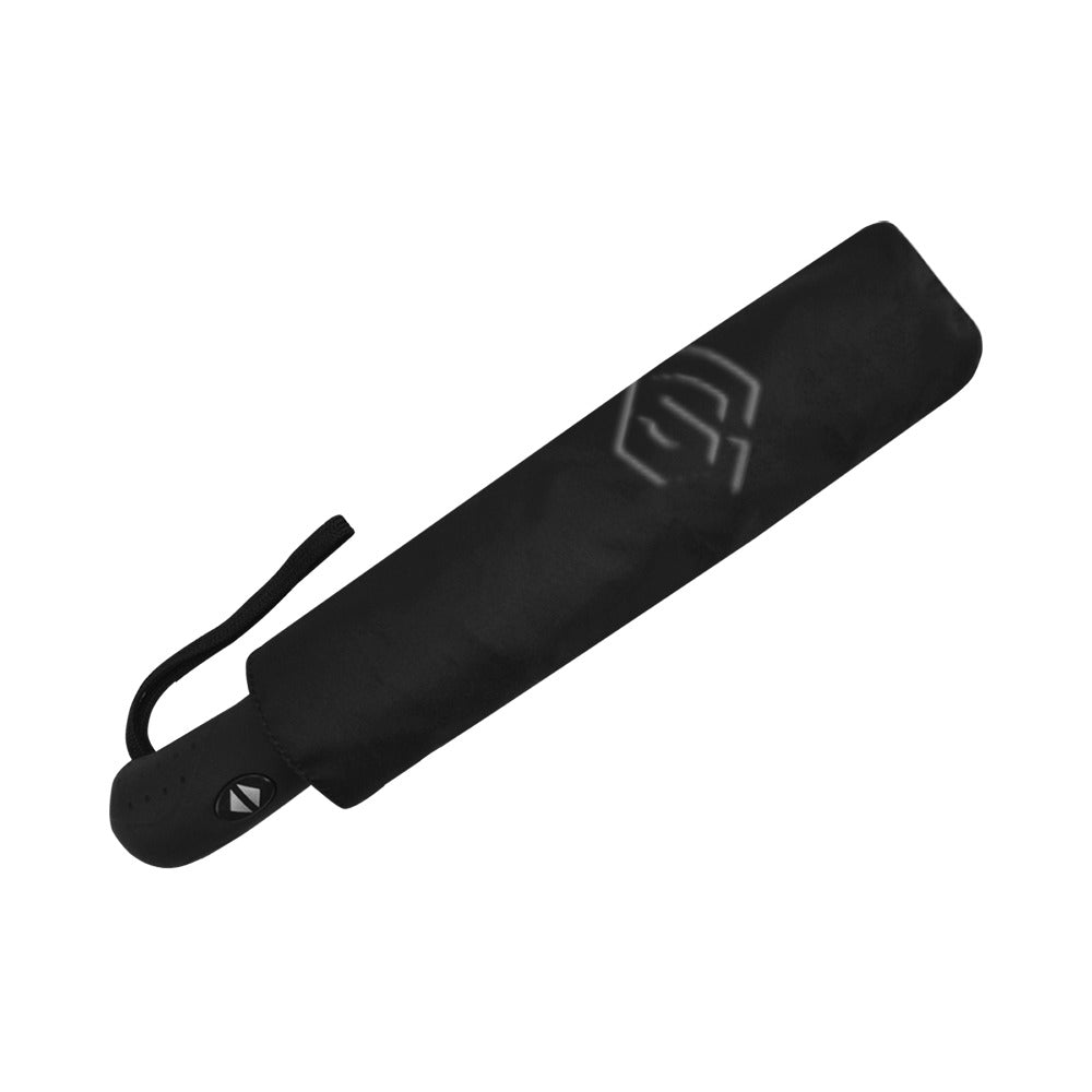 Black Anti-UV Automatic Umbrella With Black Logo Anti-UV Automatic Umbrella(Outside Printing)(Model U09)