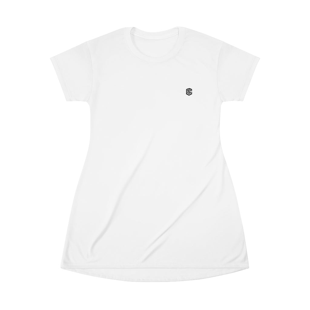 All Over Print T-Shirt Dress