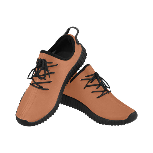 black logo Grus Men's Breathable Woven Running Shoes (Model 022)