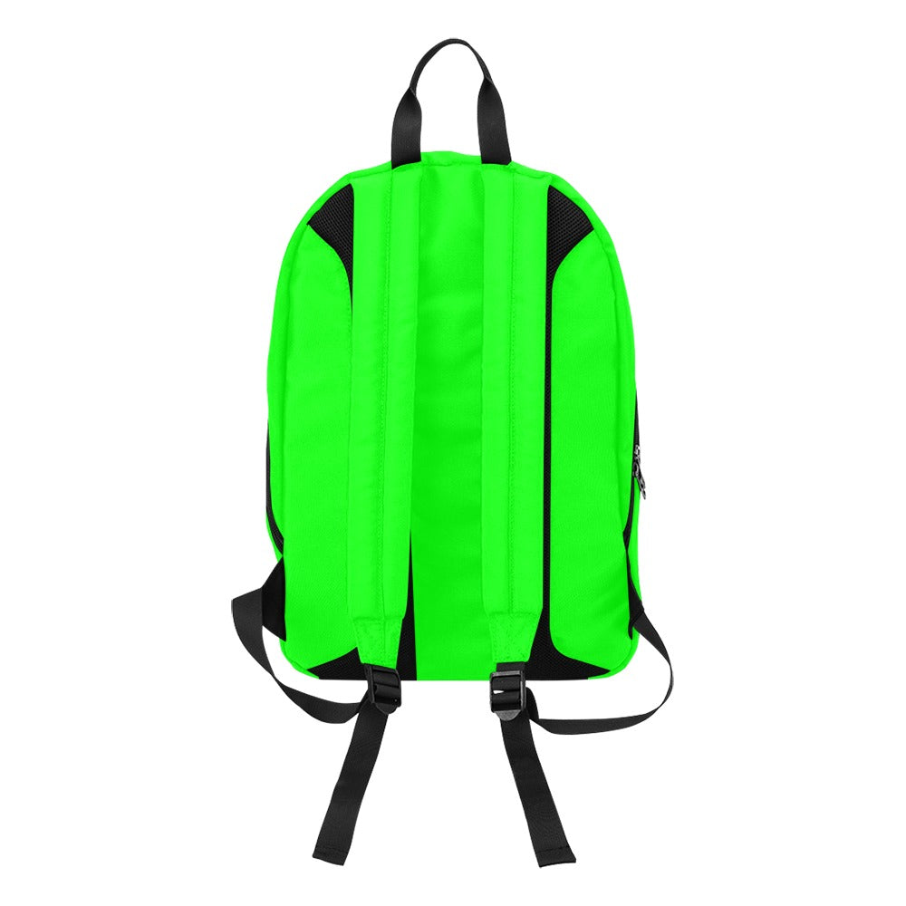Green Travel Backpack With Green Logo Travel Backpack(Large Capacity)(Model 1691)