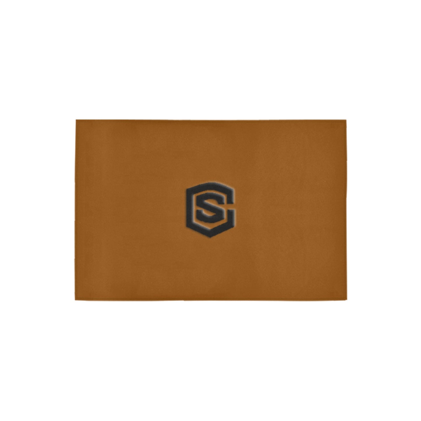 Brown Doormat 24" x 16" (Sponge Material) with Black Logo Doormat 24" x 16" (Sponge Material)