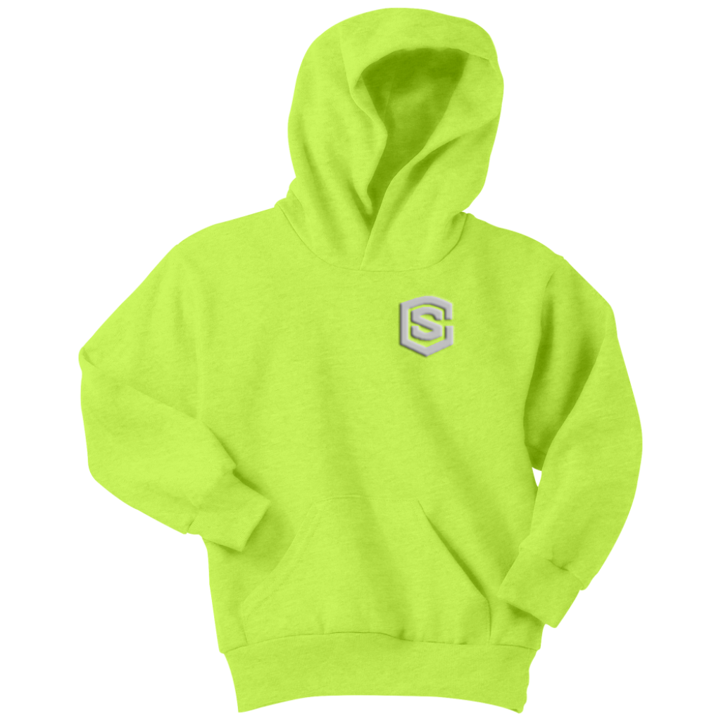 Youth Hoodie WITH SILVER LOGO