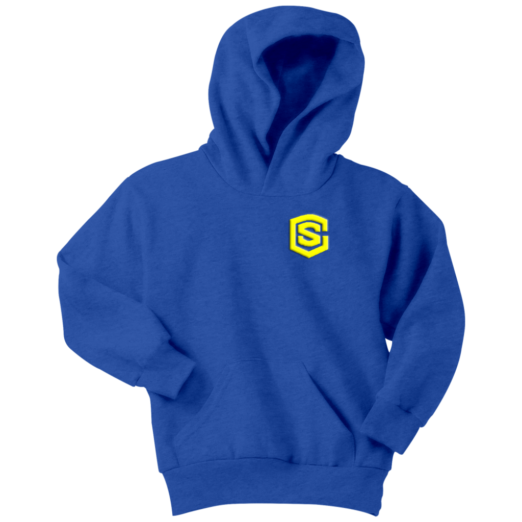 Youth Hoodie WITH YELLOW LOGO