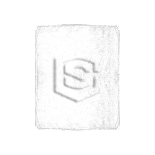 White Ultra-Soft Micro Fleece Blanket White Logo Ultra-Soft Micro Fleece Blanket 30"x40"
