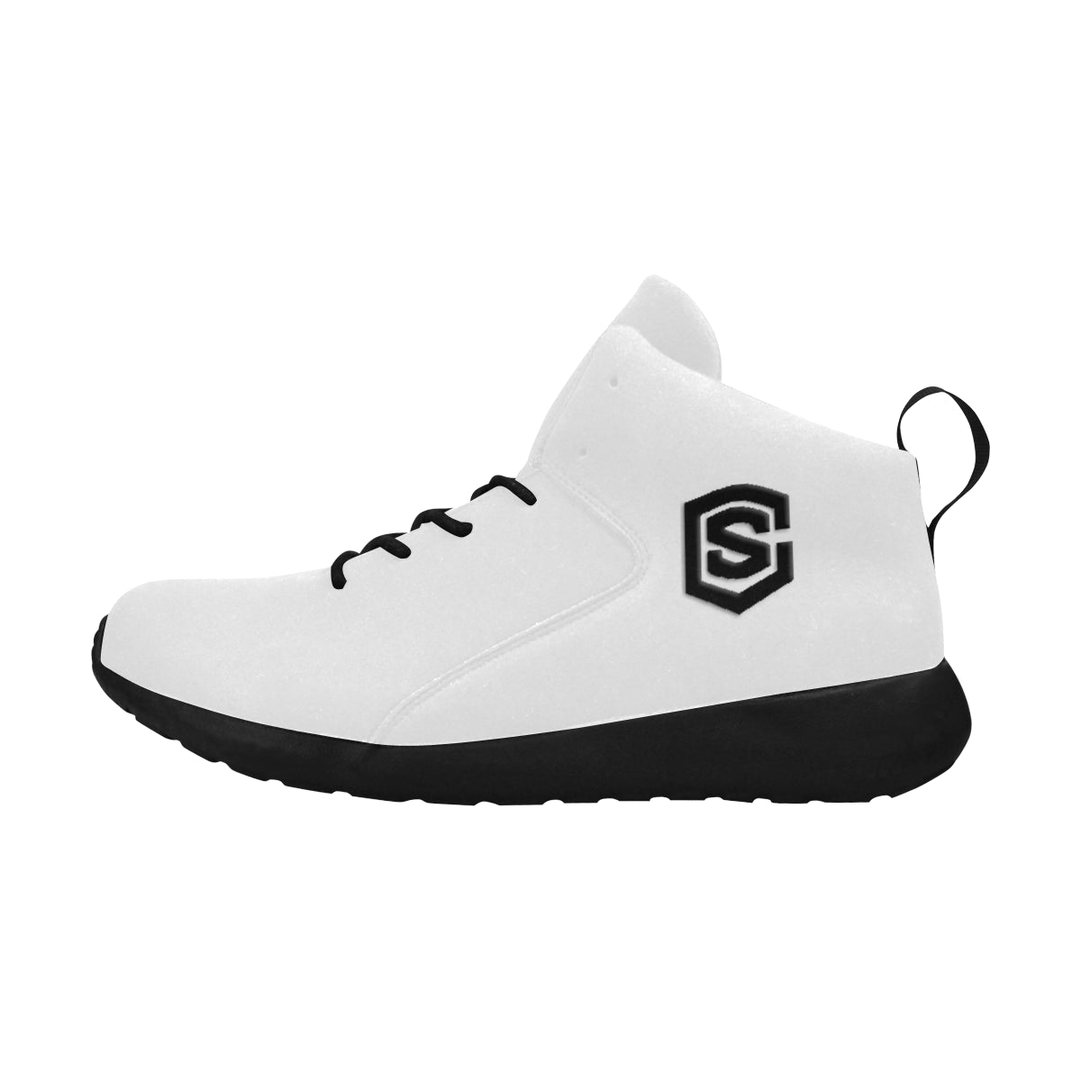 black logo Men's Chukka Training Shoes (Model 57502)