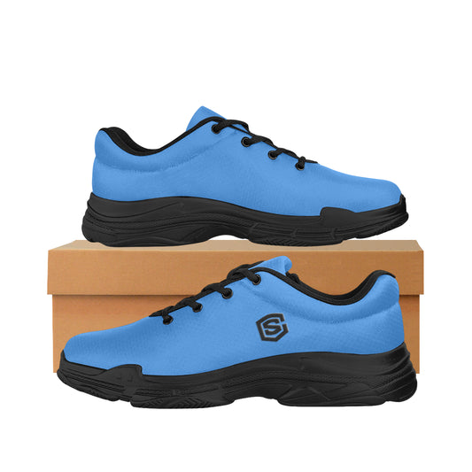 black logo Lyra Men's Running Shoes (Model 058)