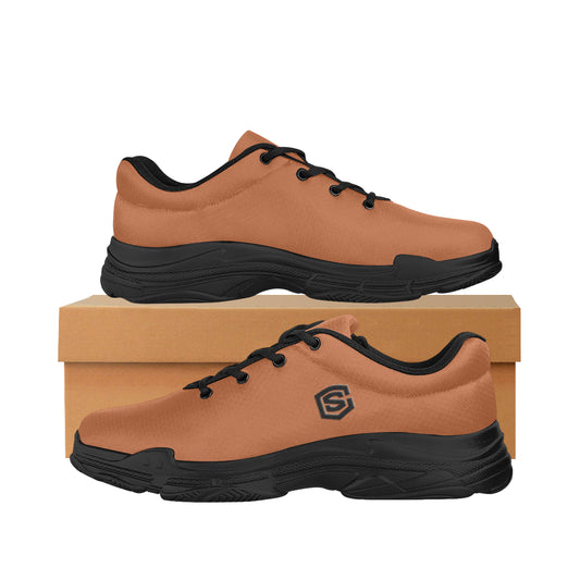 black logo Lyra Men's Running Shoes (Model 058)