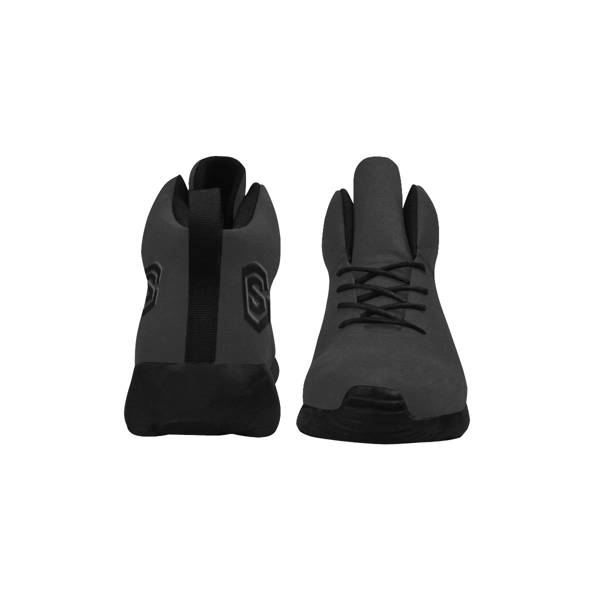 black logo Men's Chukka Training Shoes (Model 57502)