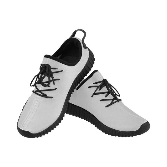 black logo Grus Men's Breathable Woven Running Shoes (Model 022)
