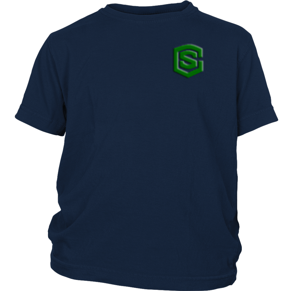 District Youth Shirt WITH GREEN LOGO