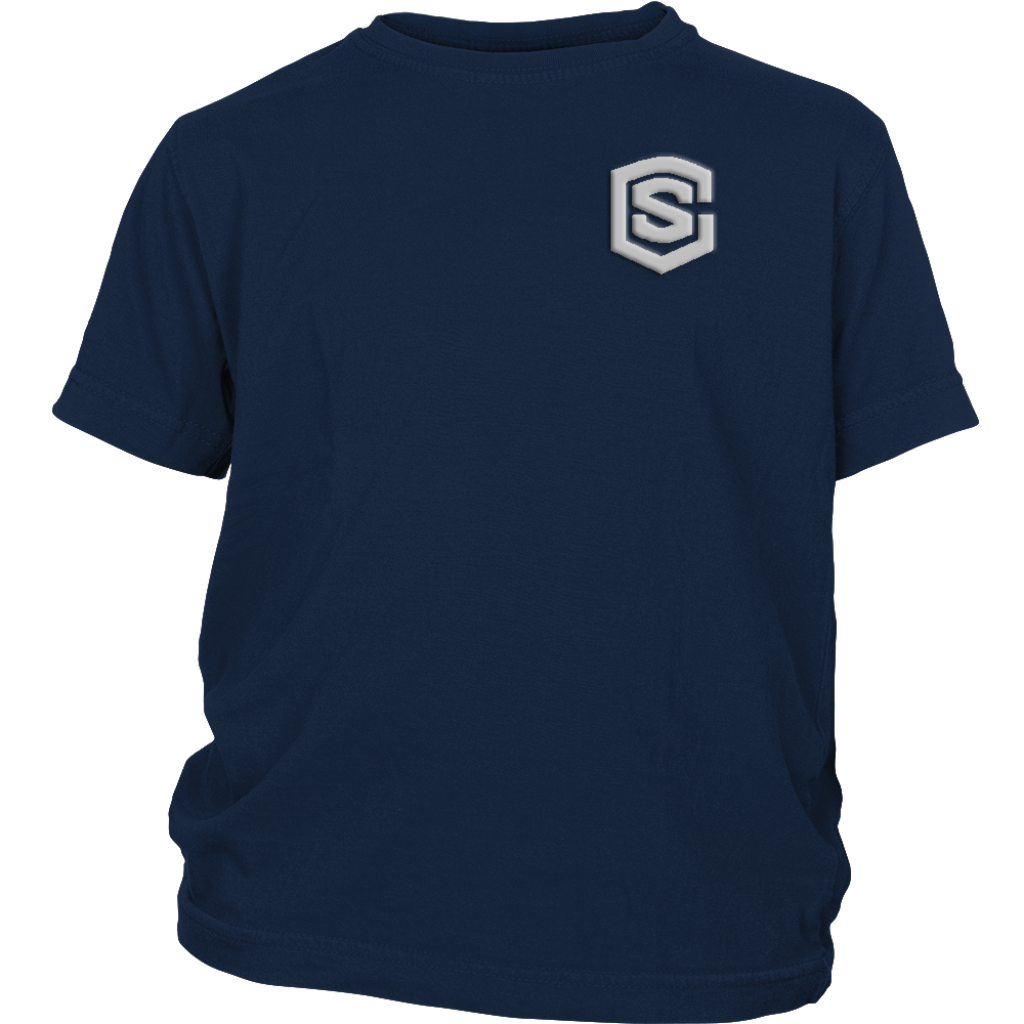 District Youth Shirt WITH SILVER LOGO