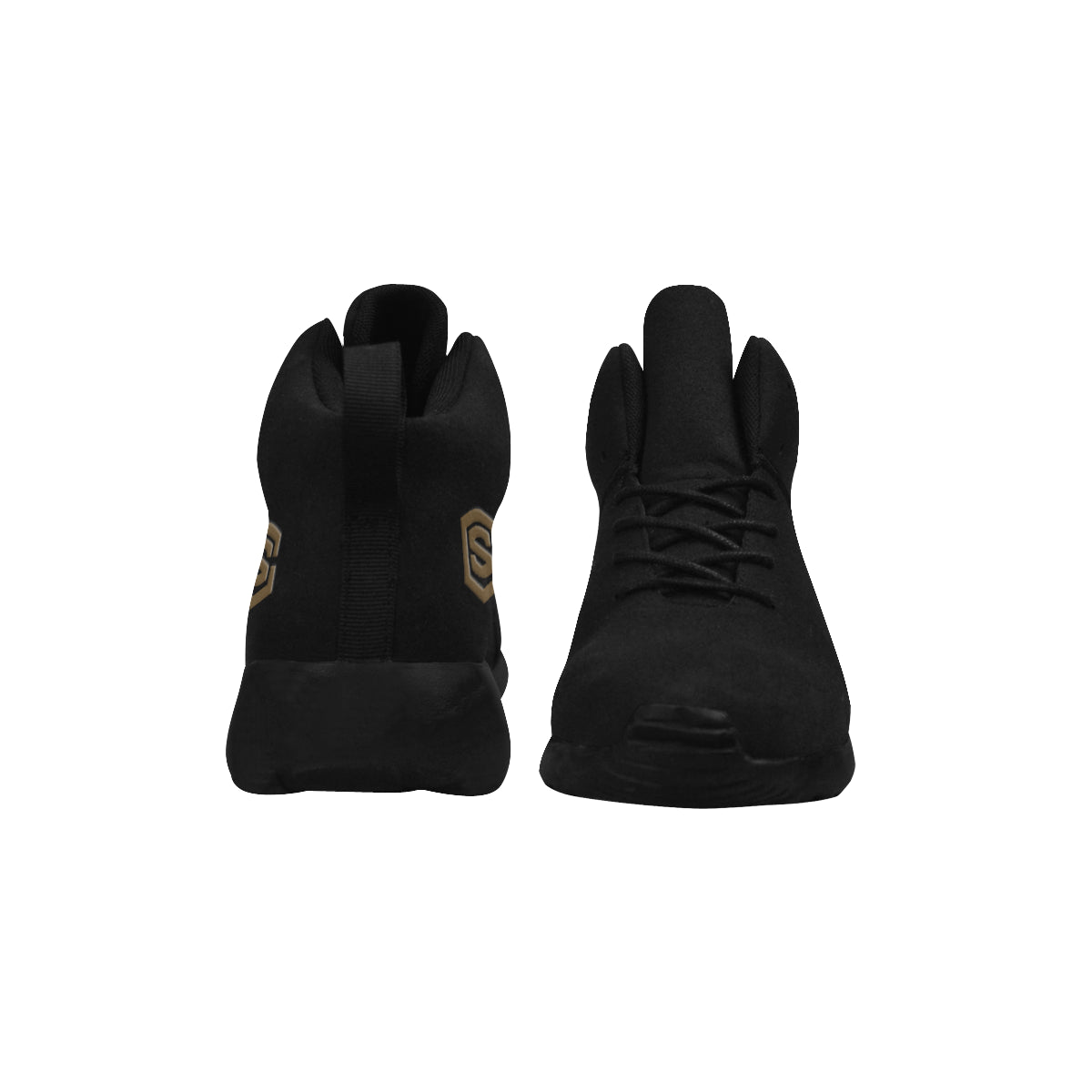 brown logo Men's Chukka Training Shoes (Model 57502)