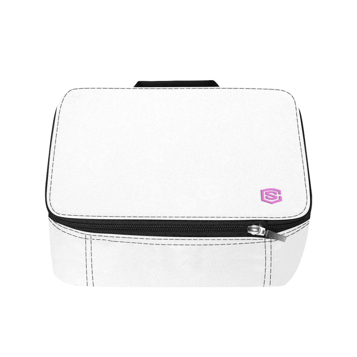 LIGHT GRAY PROTABLE STORAGE BAG pink logo Portable Storage Bag (Model 1690)