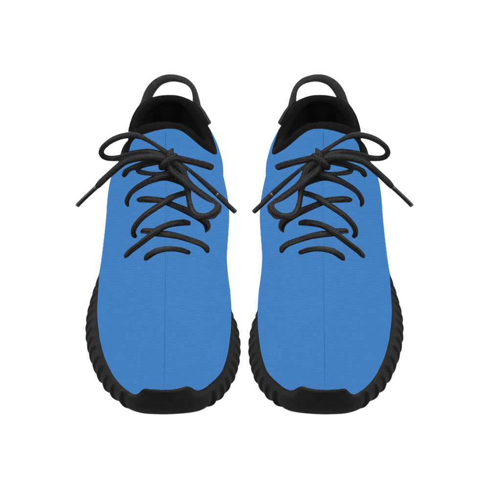 black logo Grus Men's Breathable Woven Running Shoes (Model 022)