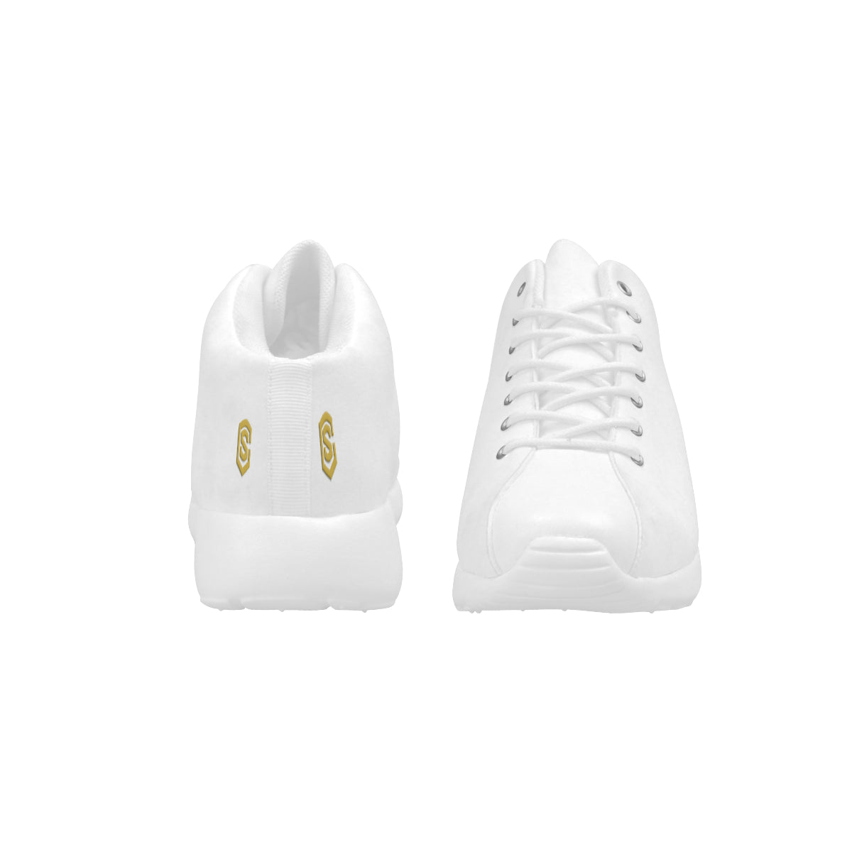 gold logo Women's Basketball Training Shoes (Model 47502)