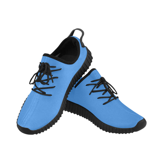 black logo Grus Men's Breathable Woven Running Shoes (Model 022)