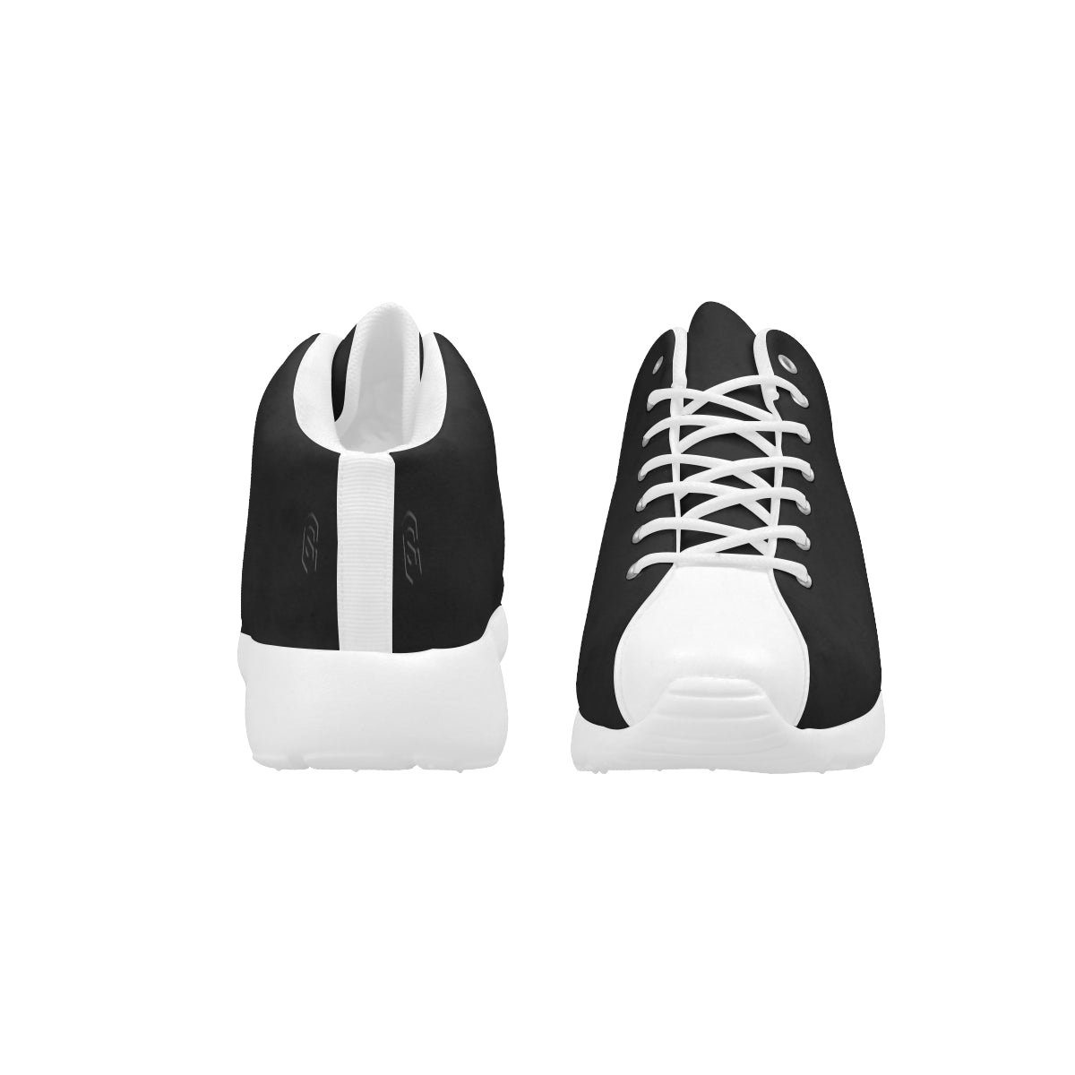 black logo Women's Basketball Training Shoes (Model 47502)