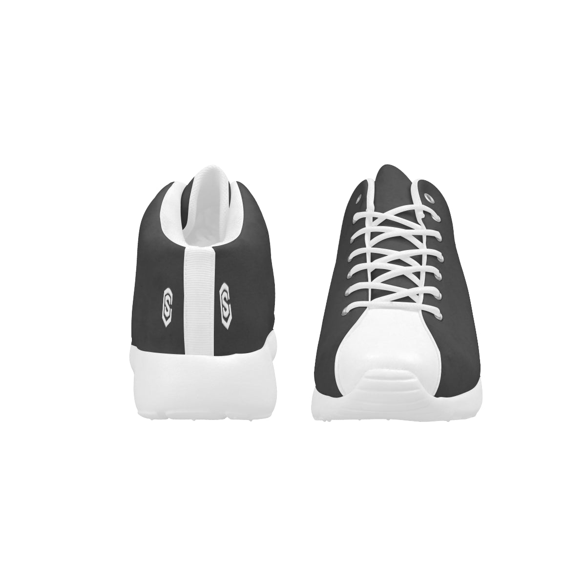 white logo Women's Basketball Training Shoes (Model 47502)