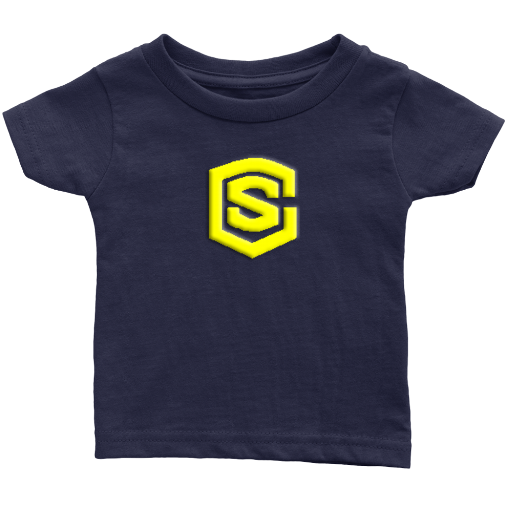 Infant T-Shirt WITH YELLOW LOGO