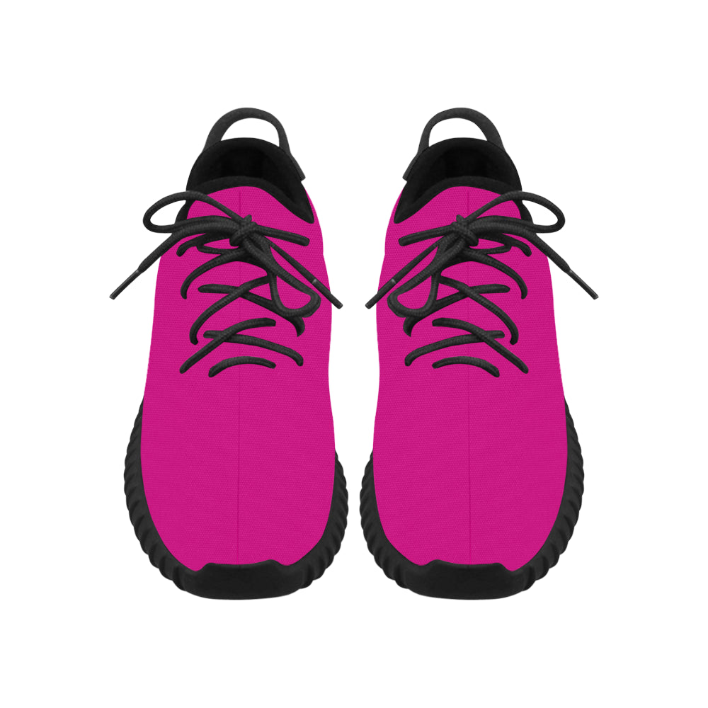 red logo Grus Men's Breathable Woven Running Shoes (Model 022)